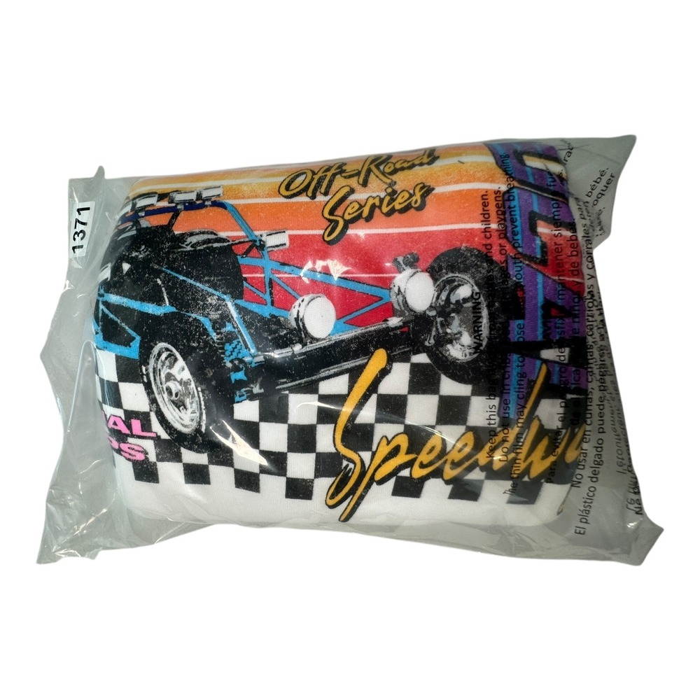 Ascot + Hart White Graphic Sweatshirt 1986 SoCal Speedway Racing Checkered 3X - Picture 13 of 14